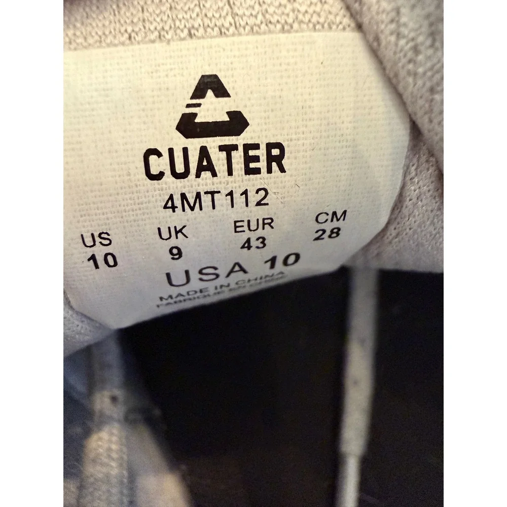 Cuater by TravisMathew‎ The Daily Grey Suede Sneakers Mens 10 4MT112
